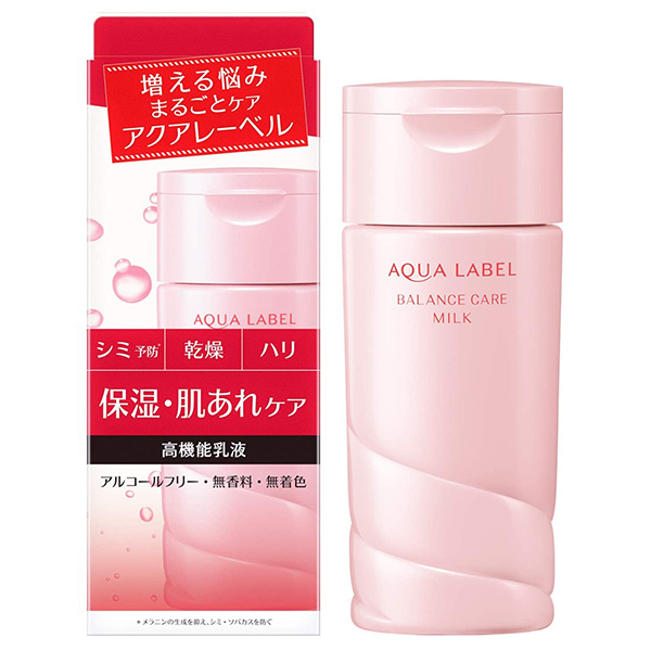 Sữa dưỡng cân bằng da Shiseido Aqualabel Balance Care Emulsion màu đỏ